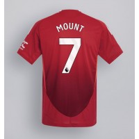 Koszulka piłkarska Manchester United Mason Mount #7 Strój Domowy 2024-25 tanio Krótki Rękaw